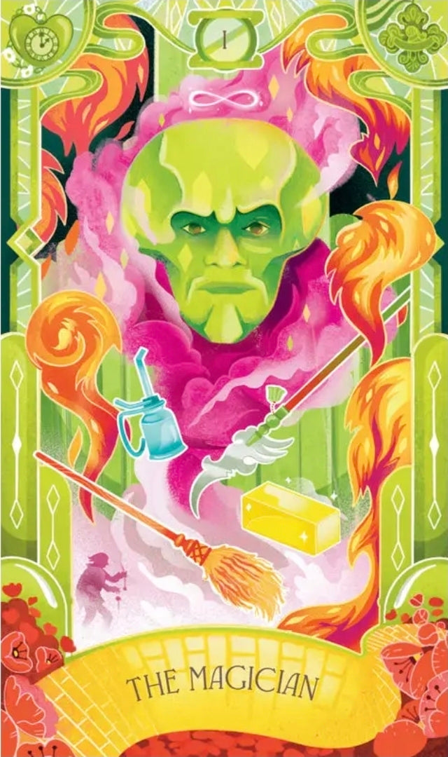 The Wizard of oz Tarot Deck and Guidebook