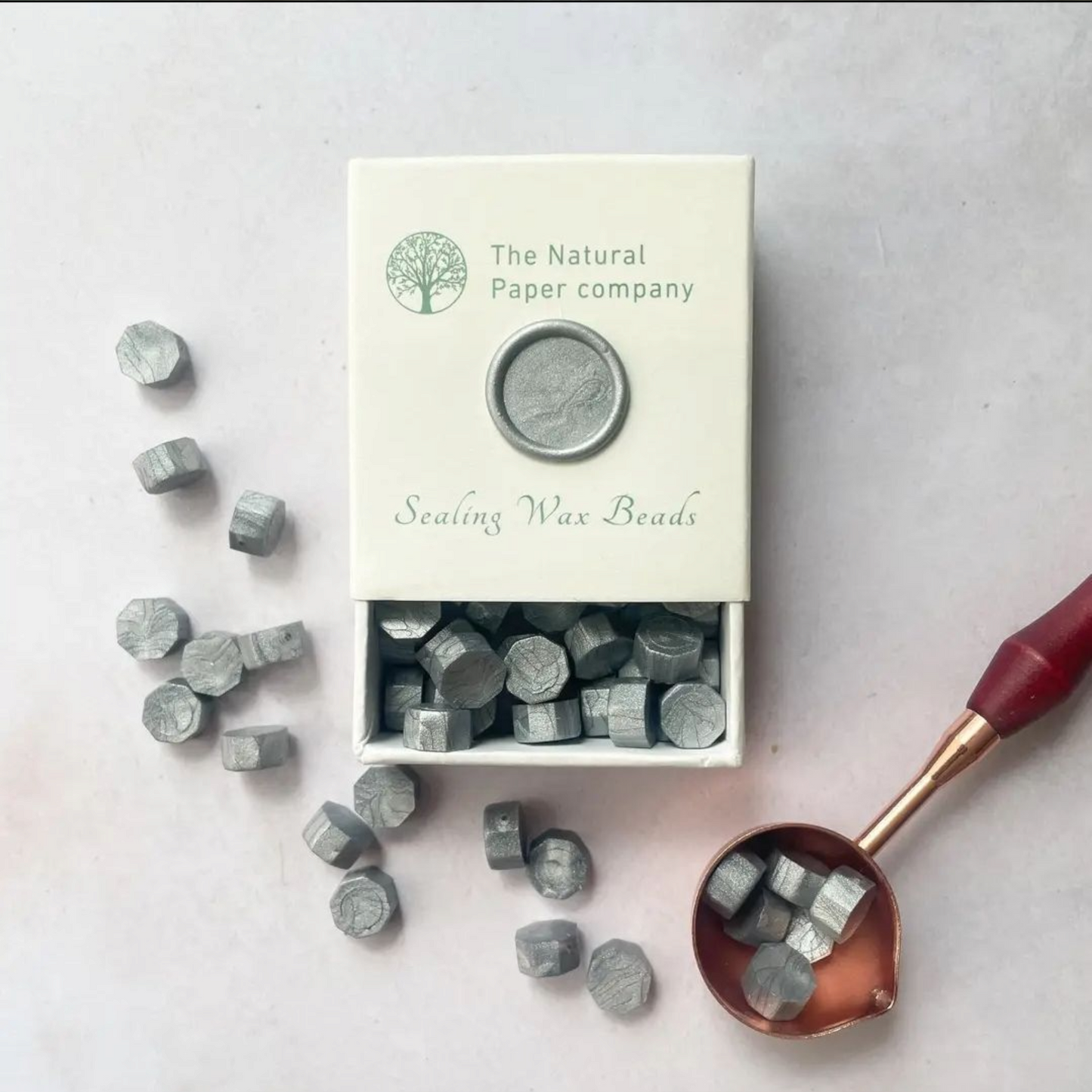 Sealing Wax Beads- Silver