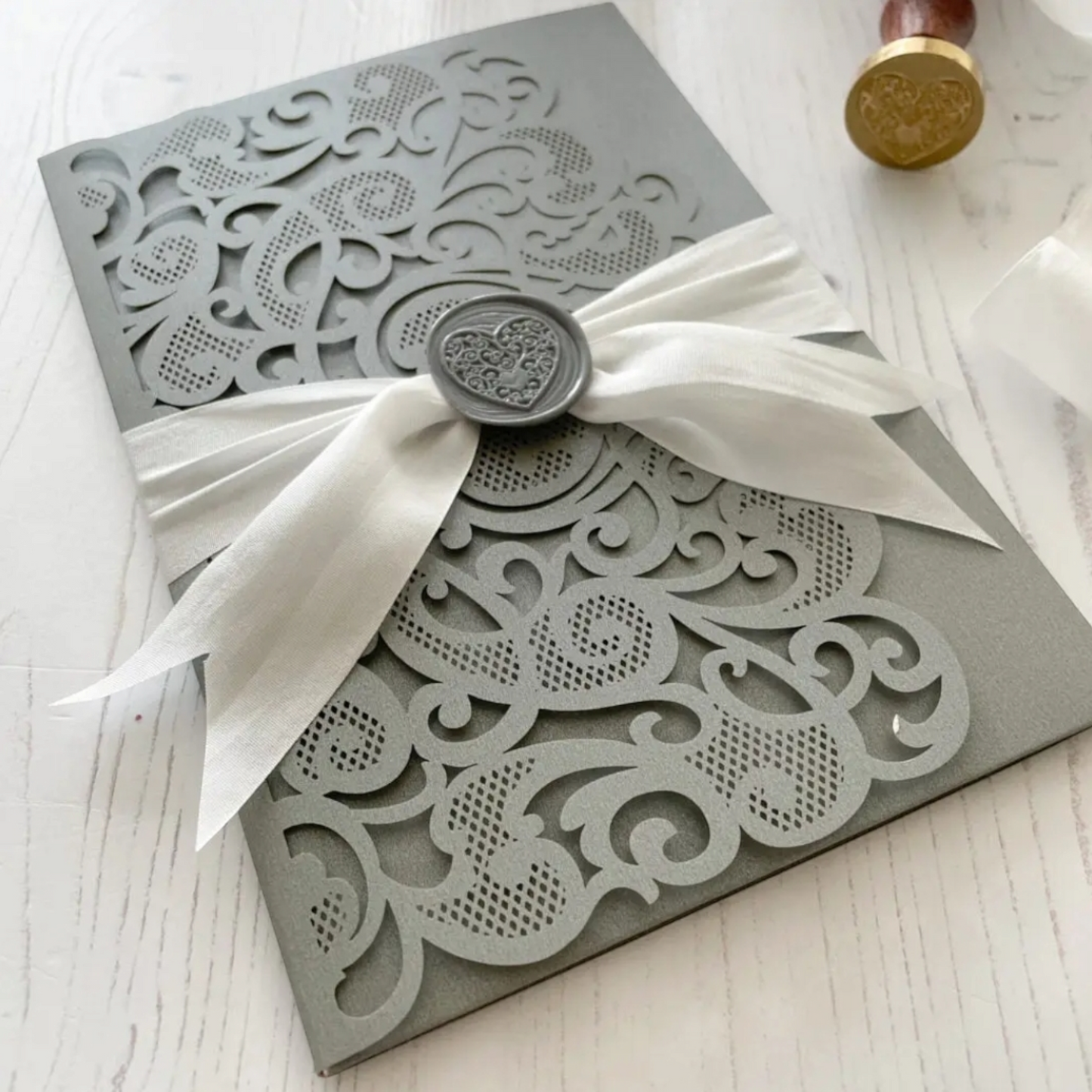 1 x Sealing Wax Stick- Graphite Grey