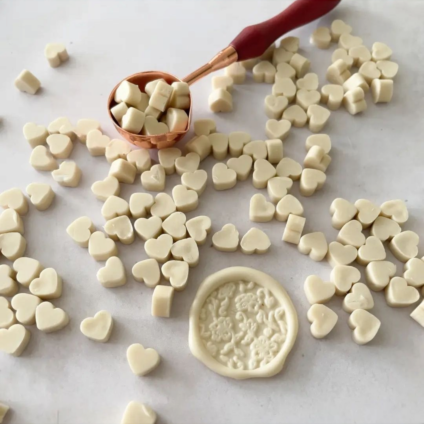 Sealing Wax Beads- Cream