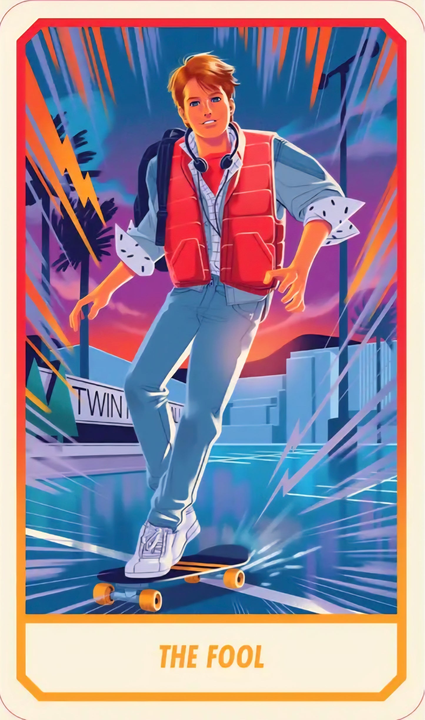 Back To the Future Tarot Deck and Guidebook