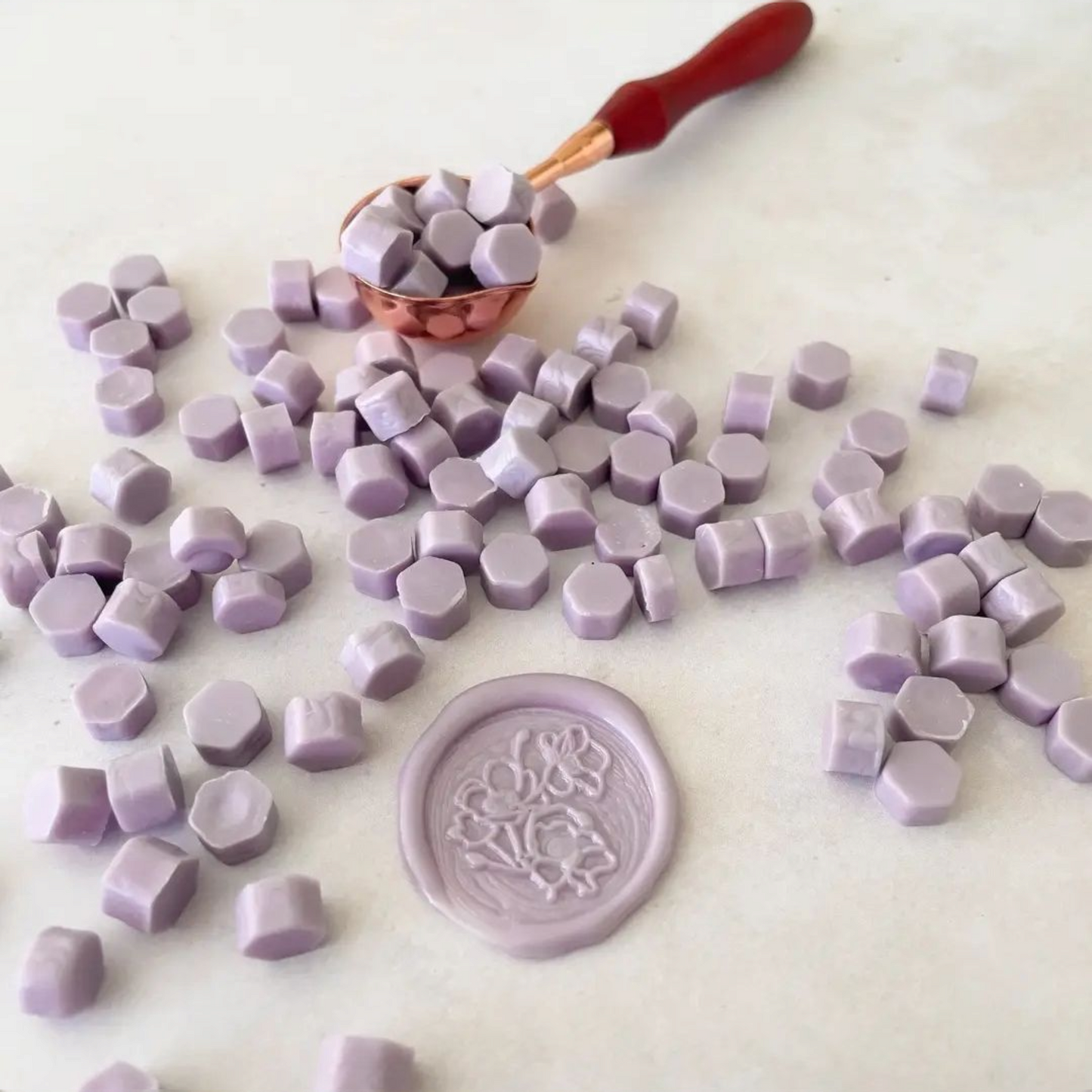 Sealing Wax Beads- Soft Lilac