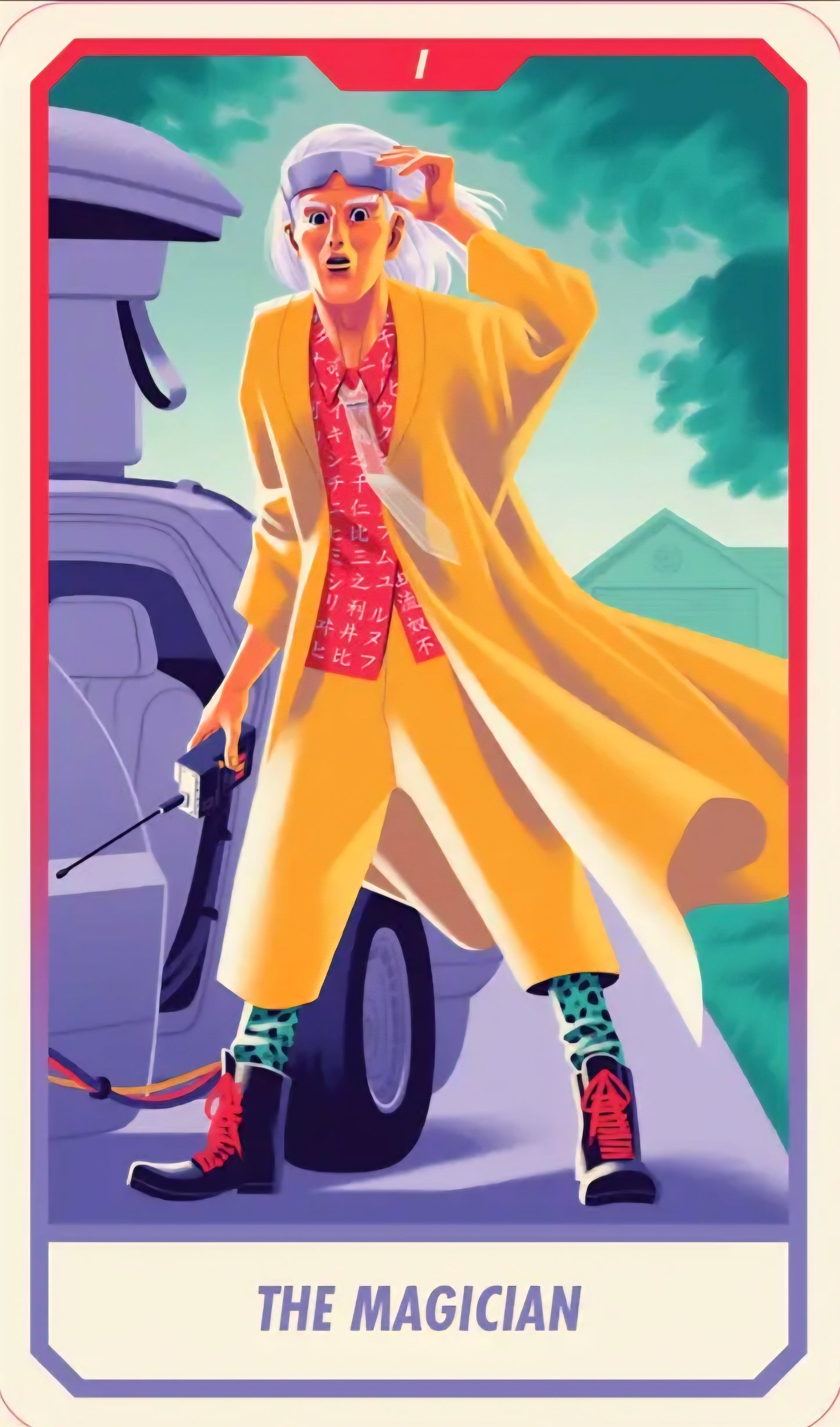 Back To the Future Tarot Deck and Guidebook